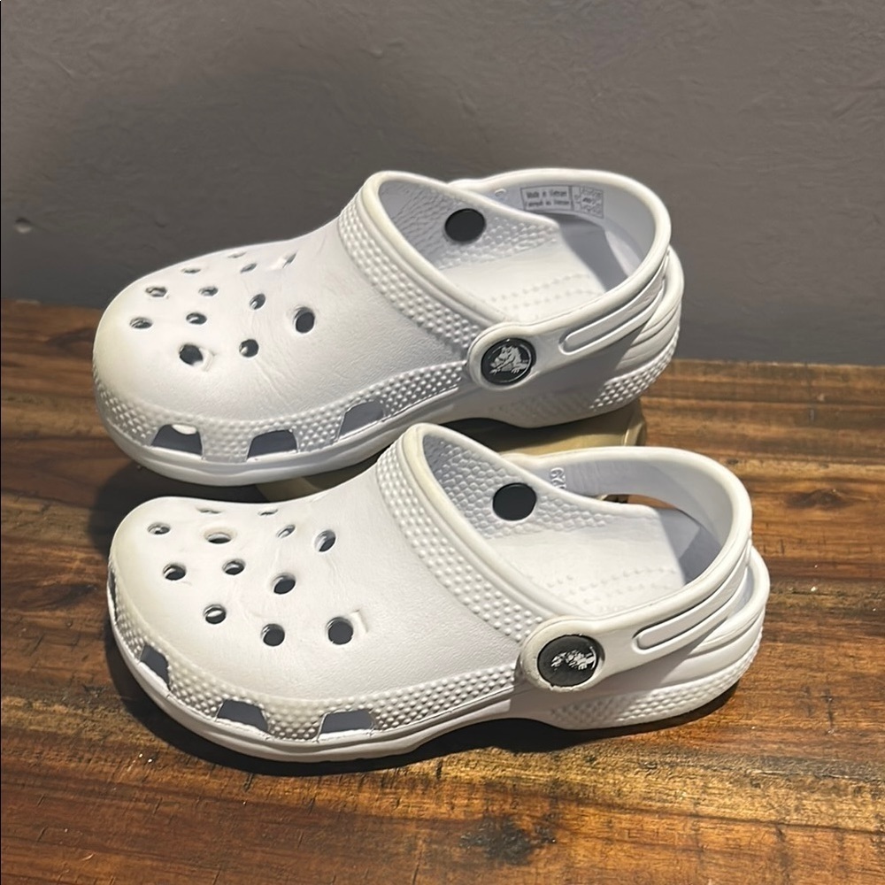 CROCS Kids silver white